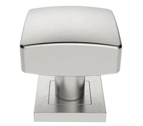 stainless steel square cabinet knobs